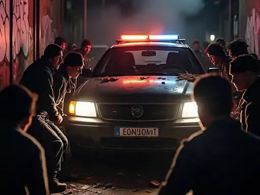 खनन माफिया का दुस्साहस, पुलिस को घेरकर टिप्पर छुड़ाया